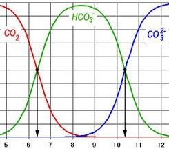 Concentration CO2 carbonates